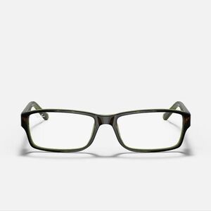 Ray-Ban Eyeglasses RB 5169 Polished Havana On Green +5.0 Lenses